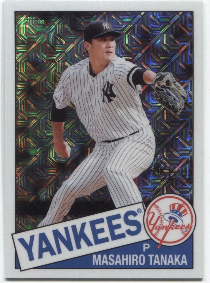 2020 Topps Series 2 MASAHIRO TANAKA 1985 Topps Chrome SILVER PACK   - YANKEES -  - Image 1 of 1