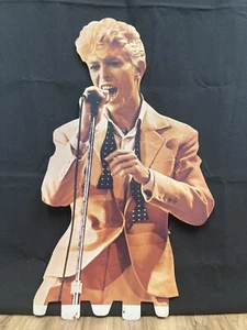 80's David Bowie 31" Promo Cardboard Cutout Record Store Display "Let's Dance" - Picture 1 of 7