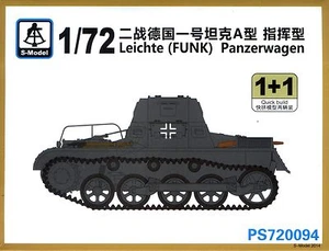 S-Model 1/72 720094 Segunda Guerra Mundial alemán Pz.Kpfw.I Ausf.A ligero (FUNDIO) Panzerwagen - Imagen 1 de 2