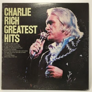 Charlie Rich Greatest Hits Vinyl LP Record 1976 VTG Epic Records PE 34240 - Picture 1 of 7
