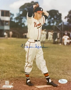 Foto firmada 8X10 Milw Braves WARREN SPAHN (d) #4 AUTO - Imagen 1 de 1