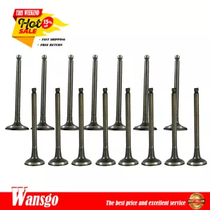 Kit de válvulas de escape de admisión con sellos de vástago de válvula aptos para Kia Rio 1.6L l4 2006-2010 - Imagen 1 de 9