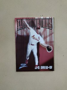 1999 (CARDINALS) Fleer Brilliants Illuminators #3 J.D. Drew NM 000406 read descr