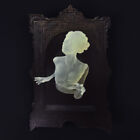 Ghost In The Mirror Halloween Resin Luminous Out Of The Mirror Spooky Sticke AF
