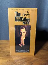 The Godfather Part III (VHS, 1997, 2-Tape Set) Final Directors Cut