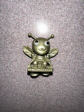 Alien Bee Silver Color Miniature Vintage Playing The Keyboard Figure RARE