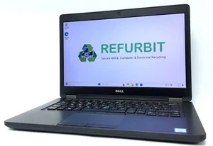 Dell Windows Laptop PC Latitude 5480 - i5-7200U @ 2.5 - 8GB RAM - 14.0" - 256... - Picture 1 of 8