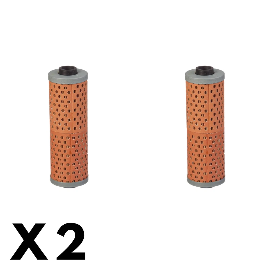 Paquete de 2 filtros de aceite blancos para BMW R100T 1977-1980 Foto 1 de 1