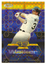 2003 Topps Finest #80 Larry Walker Gold X-FACTOR 115/199 Rockiers