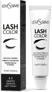 UK Seller !!! Brow Tint Dye Levissime | Lash Color Long Lasting Eyelashes 15 ml - Picture 1 of 5