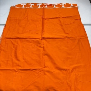 university of tennessee flat sheet twin orange 100% cotton college football - Picture 1 of 9