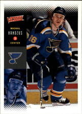 2000-01 UD Victory Blues Hockey Card #206 Michal Handzus