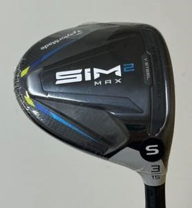 Taylormade SIM2 Max 3 Wood RH Ventus Blue 60g Stiff Headcover Included NEW - Picture 1 of 9