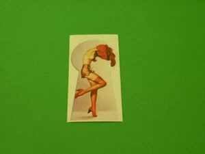 Vespa Lambretta 45 Pin Up Aufkleber - Bild 1 von 1