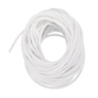 Silicone Foam Seal Strip, 32.8ft 0.12"dia High Density Weather Stripping, White