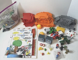 K'NEX Mario Kart Wii 3 Building Sets Incomplete For SPARES/PARTS Track Cars Figs - Picture 1 of 10