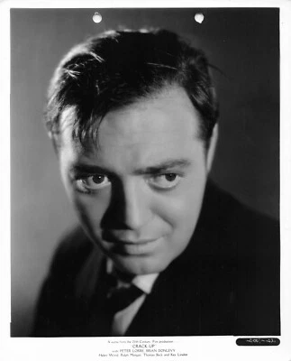 Crack-Up 1936 Movie Photo Peter Lorre Studio Portrait   *P165b - Image 1 of 2