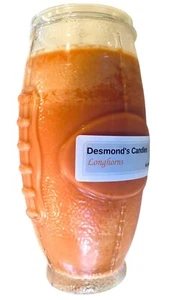 Vela de frasco de soja Desmond's Candles con aroma casero (flor de bambú) - Imagen 1 de 4