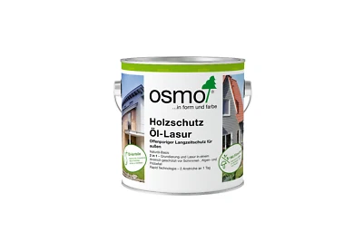 OSMO Holzschutz-Öl-Lasur 0,75 Liter Patina - Bild 1 von 3