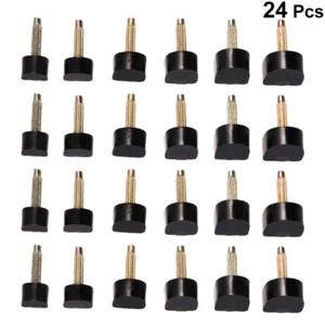 24pcs Shoe Heel Tips Replacement for High Heels Spike Accessories - Picture 1 of 12