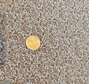 Tela de algodón de 0,5 metros Easycare adornos azul claro satinado 50 cm 49/lfm STF-153 - Imagen 1 de 3