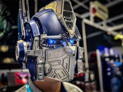 1/1 Killerbody Wearable Optimus Prime Helmet Mask Sound Effects Touch Cosplay  - Image 1 of 4