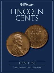 Lincoln Cents 1909-1958 Collectors Folder Warmans Collector Coin Folders - Picture 1 of 1