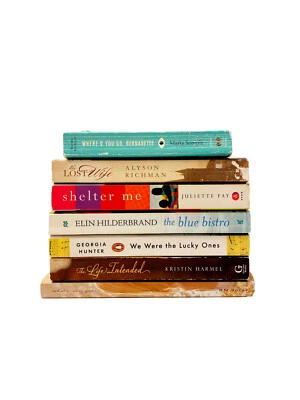 Chick Lit Books~Lot of 7~PB~Semple/Richman/Hilderbrand/Hunter/Toler/Fay/Harmel Foto 1 de 4