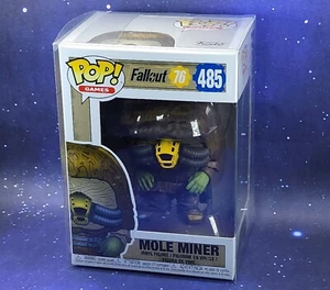 2019 Funko Fallout 76 Mole Miner POP Figur Vaults Rare New In POP Protector - Bild 1 von 13