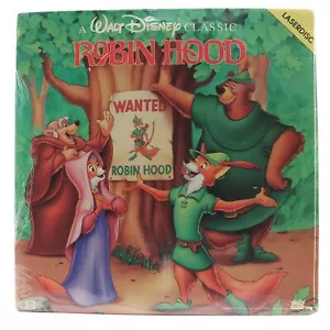 Walt Disney's Robin Hood (Laserdisc, Extended Play) Sealed New Animated Classic - Picture 1 of 8