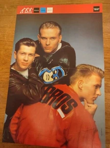BROS Craig Logan LUKE & MATT GOSS 1988 Great POSTER S902 - Picture 1 of 2