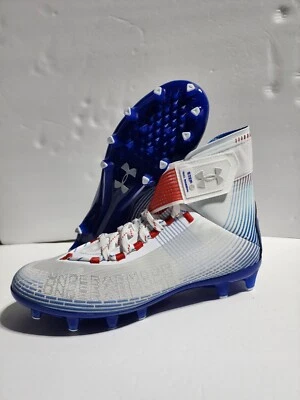 New Under Armour Men's Highlight MC TX LE Football Cleats 3025854 100 Size 9 - Image 1 of 4