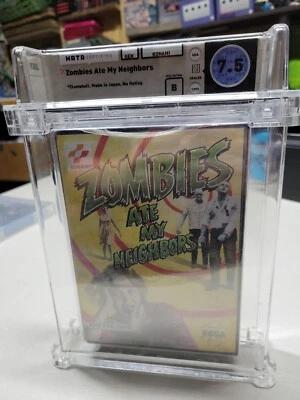 SEGA - ZOMBIES ATE MY NEIGHBORS - FACTORY SEALED - WATA 7.5 B - KONAMI 1993 - Image 1 of 4