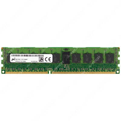 Micron 8GB DDR3 RDIMM MT18JSF1G72PZ-1G6E1 MT18JSF1G72PZ-1G6D1 Server Memory RAM - Image 1 of 2
