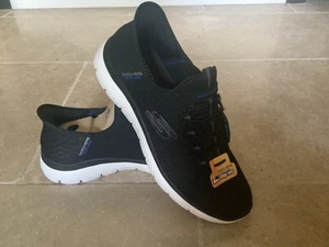 ZAPATILLAS SKECHERS SLIP-INS SUMMITS ALTA GAMA NUEVAS 11UK NEGRAS TU1 - Imagen 1 de 7