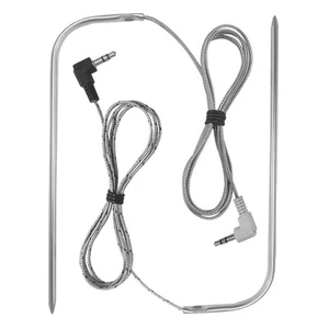 Replacement Meat Probes for Traeger Wood Pellet Grill, 2 Pack Silver - Picture 1 of 7