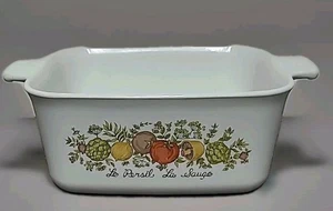 Vintage Corning Ware 7x5x3" Spice Of Life Medium Casserole Dish P-4-B NO LID - Picture 1 of 9