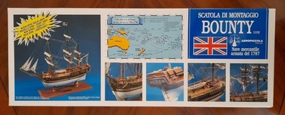 Aeropiccola Scatola Di Montaggio Bounty Art 512/SE Taglio Laser Lunghezza Cm 70 - Immagine 1 di 4