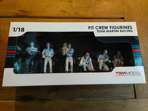 Set de 6 figurines Pit Crew Martini Truescale Miniatures TSM 1/18 - Picture 1 of 1