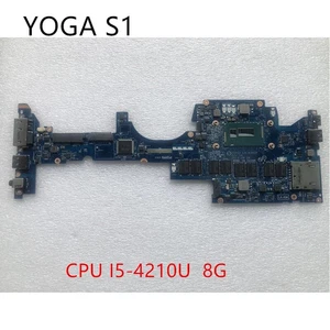 LA-A341P For Lenovo ThinkPad YOGA S1 Motherboard CPU I5-4210U 8G 00HT171 00HW083 - Picture 1 of 3