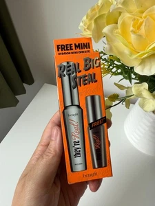 Benefit Mascara They’re Real Duo Set Lashes for Real Brand New in Box RRP £39 - Picture 1 of 3