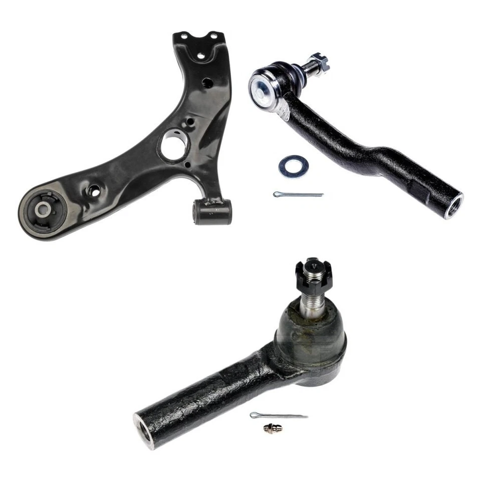 For Toyota Prius V 16 Control Arm with Ball Joint and Tie Rod End Kit Solutions - Image 1 of 1