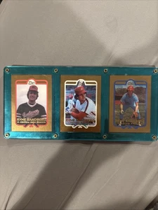 Set 3 carte Bleachers 23 KT Gold Ryne Sandberg 1993 /10000 High School Phillies - Foto 1 di 8