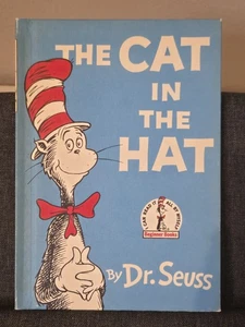 Vintage Dr Seuss 1957 "The Cat In The Hat" 1st First Edition Book Club - Bild 1 von 16