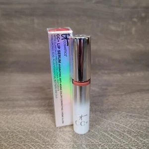 IT COSMETICS CC + LIP SERUM IN "LOVE" CREME GLOSS COLOR CORRECTING 0.11 OZ - Picture 1 of 7