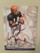 Ken Anderson Signed Autographed Roger Staubach Ted Williams Cincinnati Bengals