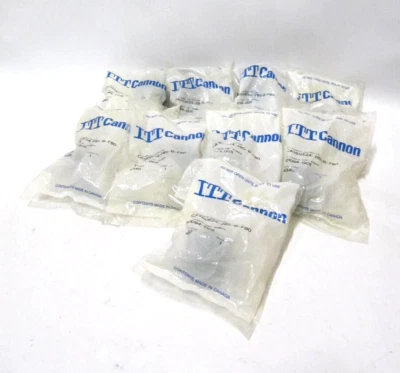 (NEW) ITT / Cannon Military Circular Connector 24 POS CA3102E24-28S-B-F80 - Image 1 of 4