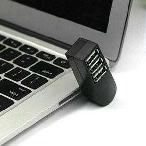 3 Ports USB Splitter High Speed USB Converter Mini USB Hubs PC/Computer - Photo 1/13