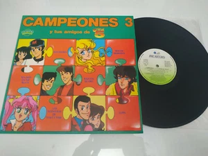 Campeones 3 y Tus Amigos 1991 - LP Vinilo 12" VG/VG ESP - Imagen 1 de 4