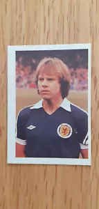 1982 FHER (Spain) World Cup 'Espana 82' Arthur Graham Leeds Utd & Scotland Card - Picture 1 of 2